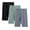 Black+ Green+ Gray, variant on 3 Pack Girls Under Dress Dance Bike Shorts Kids Active Safety Shorts for Playground Gym Sports 4-11T