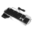 thumbnail image 4 of Teclado mecánico teclado retroiluminado USB RGB de aleación de aluminio de 104 teclas para juegos teclado portátil duradero con cable para PC y jugadores ANGGREK Otros, 4 of 8