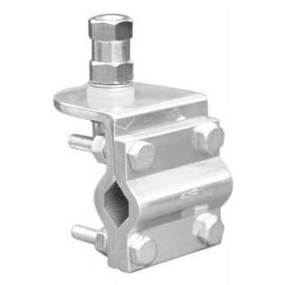 Double Groove Horizontal Heavy Duty Aluminum Mirror Mount with SO239 Connection