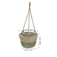 thumbnail image 2 of CIMAXIC Plant Baskets Hanging Woven Basket Multi Cotton Rope 1Pack, 2 of 8