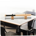 thumbnail image 4 of Minkissy Rectangular Baseball Bat Organizer 1 Pair in Khaki Bamboo for Display Use, 4 of 8