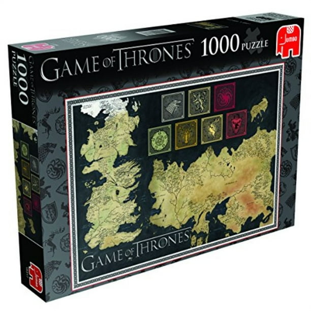 Game Of Thrones Map Of The Known World Jigsaw Puzzle 1000 Pieces Walmart Com Walmart Com