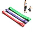 thumbnail image 1 of CHUANK Bandes d'Exercice pour Jambes Entraînement Physique Résistance Durable Bande de Résistance Rouge pour Éjercices Fessier, 1 of 5