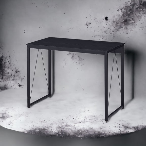 Zaidin Black Finish Writing Desk
