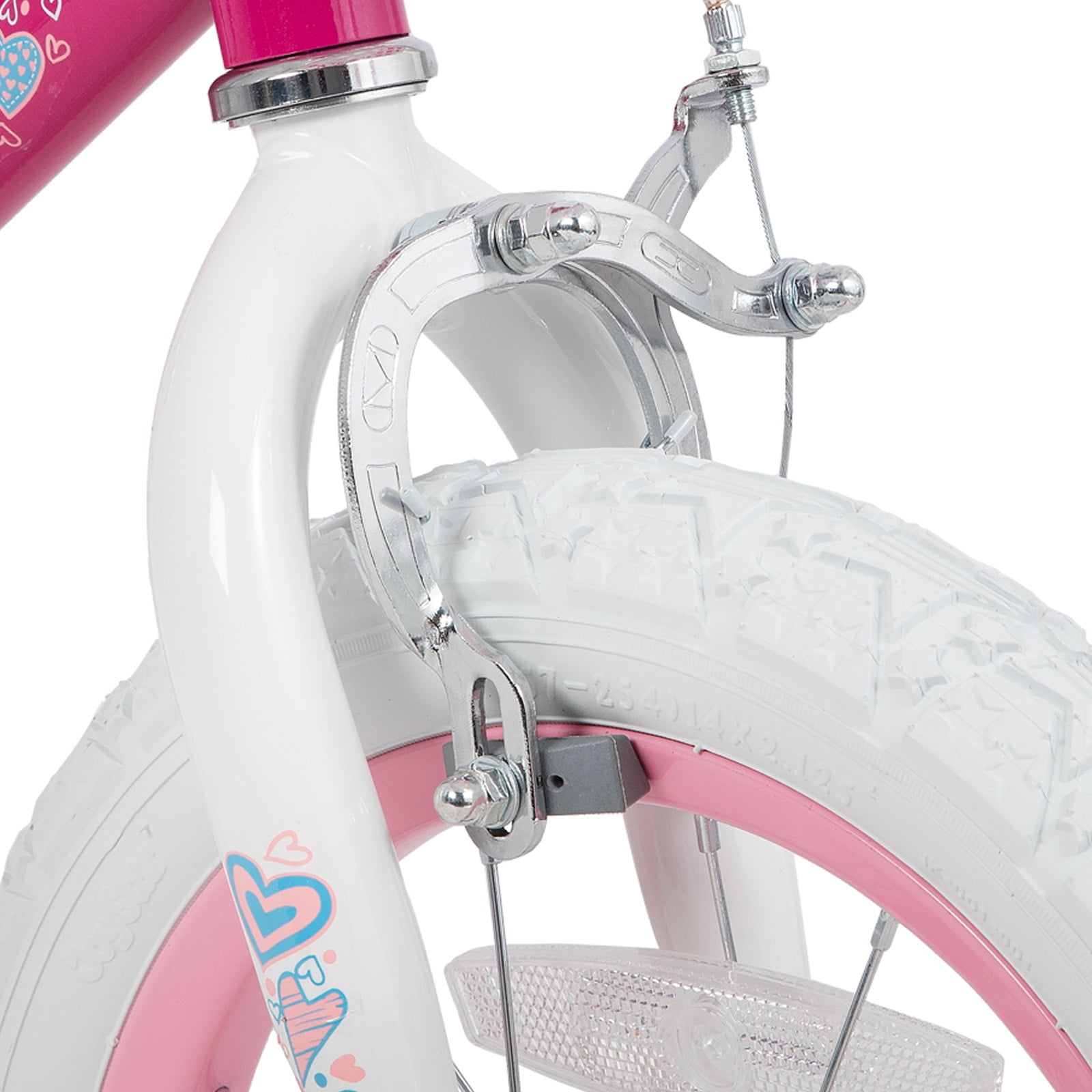 JOYSTAR Angel Girls Bike for Toddlers and Kids Ages 2 9 Years Old 12 14 16 18 Inch Kids Bike with Training Wheels Basket 18 in Girl Bicycle with Handbrake Kickstand Walmart