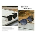 thumbnail image 3 of Vintage Round Sunglasses for Men & Women Retro Polarized Classic Shades for Driving Outdoor, 3 of 8