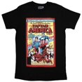 thumbnail image 1 of Captain America  Adult Living Legend Comic Cover T-Shirt, 1 of 2