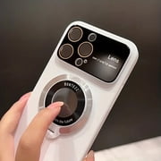 iPhone 13 Case,Wireless Charging Ready, Camera Lens Protector Cover for Apple iPhone 13,White