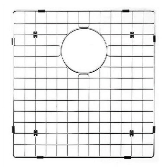 Houzer BG-3350 16" x 16.5" Sink Bottom Stainless Steel Wirecraft Bottom Grid 16-Inch by 16.5-Inch