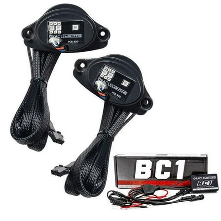 Oracle 20-21 Chevy Corvette C8 RGB A Headlight DRL Upgrade Kit - ColorSHIFT w/ BC1 Controller