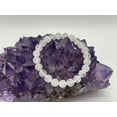 thumbnail image 4 of Clear Quartz Crystal Bead Bracelet 8mm, Wholesale Genuine Clear Quartz Stretch Gemstone Bracelet, Gift for Men & Women (2), 4 of 9