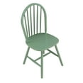 thumbnail image 4 of Boraam Carolina Rubberwood Equestrian Green Dining Room Chairs – Set of 2, 4 of 5
