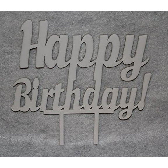 Happy Birthday Cake Topper