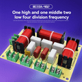thumbnail image 4 of 200W 4 Way Crossover Audio Speaker Crossover Dual Bass + Midrange + Treble Frequency Divider KTV Professional Crossover, 4 of 7