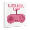 thumbnail image 3 of Stupell Industries Girl Gamer Pink Level Up Quotes and Sayings Painting Unframed Art Print Wall Art, 12 x 12, 3 of 7