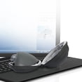 thumbnail image 3 of Deyuer Portable Zipper Anti-scratch EVA Wireless Trackball Mouse Pouch Carrying Case for Logitech M570/MX Ergo Advanced,Black, 3 of 8
