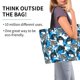 thumbnail image 2 of Balery Sea Animal Bolsa Tote Estilo Estético con Cremalleras, Bolsa de Hombro, Bolsa de Compras Grande y Plegable, 2 of 8
