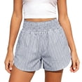 thumbnail image 5 of MLCDZ Women's Athletic Shorts Elastic High Waisted Running Short Pocket Sporty Shorts Gym Workout Shorts Suitable for Mountain Climbing, 5 of 8