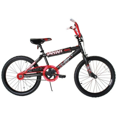20" Next Wipe Out Boys' BMX Bike, Gray/Red