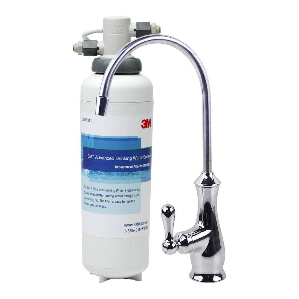 3M 3MDW30101 Under Sink Water Faucet Filter System