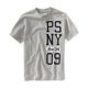 thumbnail image 1 of Aeropostale Boys PSNY Logo camiseta gráfica, gris, L (12), 1 of 1