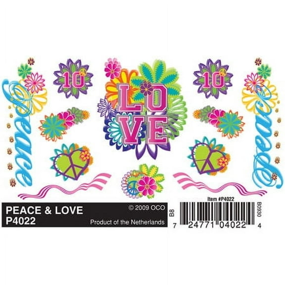 Pinecar 4022 Dry Transfer Decals Love