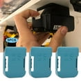 thumbnail image 4 of Soporte de Fijación de Batería Soporte de Batería para 18V 20V 54V 60V Baterías de Litio Con Clip de Bloqueo Seguro Ranura para Cinturón Soporte de PC ABS, 4 of 7