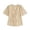 Beige, variant on Womens Short Sleeve Tops Dressy Casual V Neck Elegant Lace Yoke Blouse For Plus Size Summer Tunic Shirt Summer Casual Cute T-Shirts S-XXL