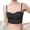 Black, variant on Bandeau Bras for Women with Detachable Straps Lightweight Full Coverage Wireless Longline Bralettes Tube Top