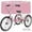 Pink, variant on Lilypelle Adult Tricycles 7 Speed 26 inch Three Wheel Bike Cruiser Trike with Low-Step Through Frame/Large Basket for Men, Women, Seniors,Wide Rose Red