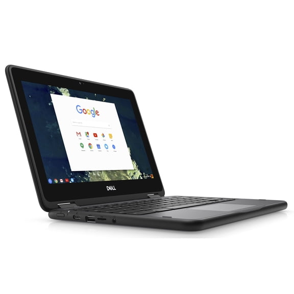 Dell Chromebook 11 5190 Intel Celeron N3350 X2 1.1GHz 4GB 32GB 11.6", Black 