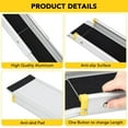 thumbnail image 4 of 6 Ft/8 Ft Adjustable Wheelchair Ramps, Anti Slip Portable Aluminum Ramp for Wheelchairs with Storage Bag, 600 Lbs Capacity, 7.9 Inch Wide for Home Steps, Doorways, Stairs, 4 of 6