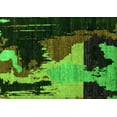 thumbnail image 1 of Ahgly Company Indoor Rectangle Oriental Green Modern Area Rugs, 7' x 10', 1 of 4