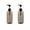 Gray, variant on Empty Plastic Pump Bottles, 10 Oz/300ML Refillable Shampoo Bottles for Shampoo and Conditioner Dispensers,2PCS