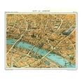 thumbnail image 3 of Philip 24x20 Black Modern Framed Museum Art Print Titled - City of London England - Philip 1904, 3 of 5