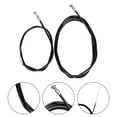 thumbnail image 4 of WUSUOWEI 6PCS Bike Brake Line,Heavy Duty Straight Throttle Cable,Length 68.7Inch,Braided Steel,Handy Installation,Long Lasting Performance,Front and Rear Brake Line,Throttle Cable for Bike, 4 of 7