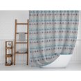 thumbnail image 2 of S4Sassy Gray Snowflake & Tree Christmas Waterproof Bathroom Shower Curtain With Roller Rings Hook-60 x 75 Inch, 2 of 6