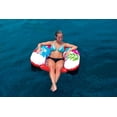 thumbnail image 3 of Flotador Inflable Wow World of Watersports U-Float con Portavasos multicolor, 3 of 4