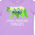 thumbnail image 4 of Inktastic Smoky Mountains, Tennessee Mountains and Bear Shape Boys or Girls Toddler T-Shirt, 4 of 5