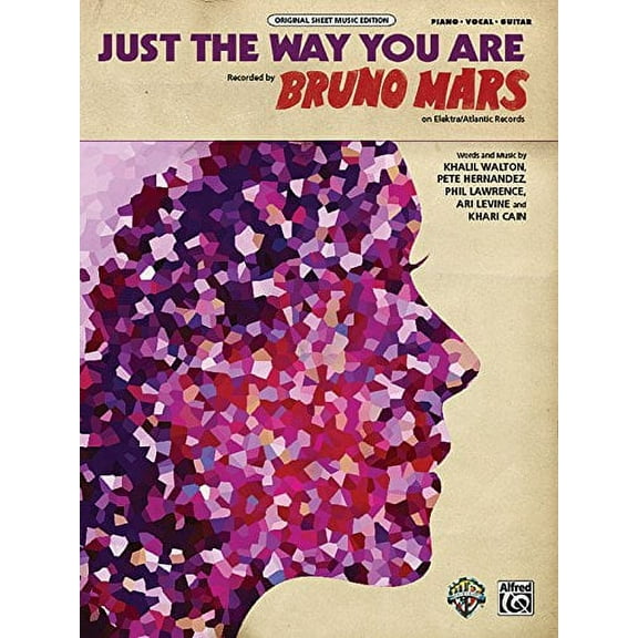 Just the Way You Are: Piano/Vocal/Guitar, Sheet