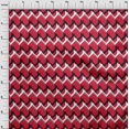thumbnail image 3 of oneOone Georgette Viscose Fabric Chevron Geometric Printed Craft Fabric BTY 42 Inch Wide, 3 of 4