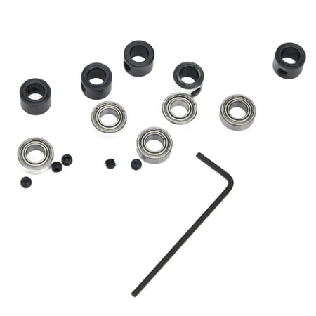

Router Bit Bearing Routers Bits Bearings 1/2in OD 1/4in ID 5 Set For Replacement