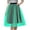 Green, variant on Women's St. Patrick's Day Printed Mesh Tulle Tutu Skirt For Stage Performance Puffy Party Skirt White One Size
