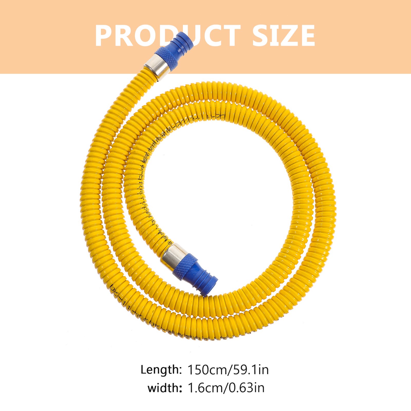 Natural Gas Hose Stove Dryer Gas Line Range Furnace Propane Heater Gas  Connector(1.5m) | Walmart Canada
