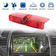 thumbnail image 5 of Cámara de respaldo de luz de freno para Chevrolet Express Van/GMC Savana Explorer 1500 2500 3500 2003-2019 Vista trasera de coche Lámpara de luz trasera de montaje alto Cámara de carga de estacionamie, 5 of 5
