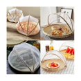 thumbnail image 4 of Cesta de bambú para servir alimentos, cesta tejida a mano, cesta de picnic redonda a prueba de polvo, Vegeta, como se muestra, 4 of 5