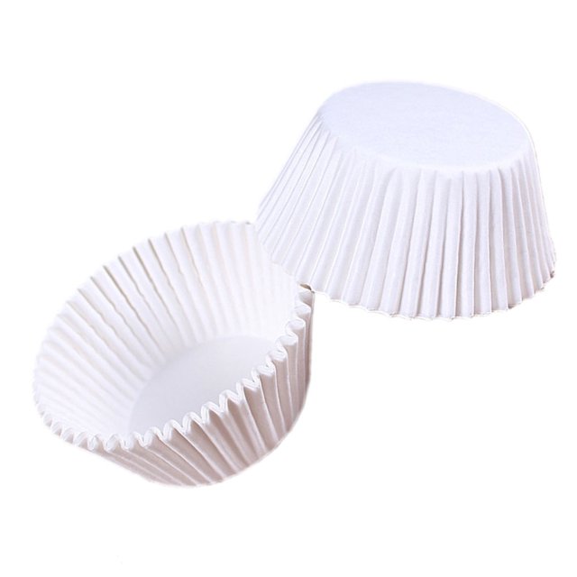 Worallymy 100 piezas de soporte de papel colorido para cupcakes, forro resistente al aceite, envoltorios para pasteles, herramientas para hornear Worallymy JD735794780