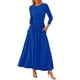 thumbnail image 1 of Vestido largo PRETTYGARDEN 2025 de primavera de manga larga para mujer, 1 of 8