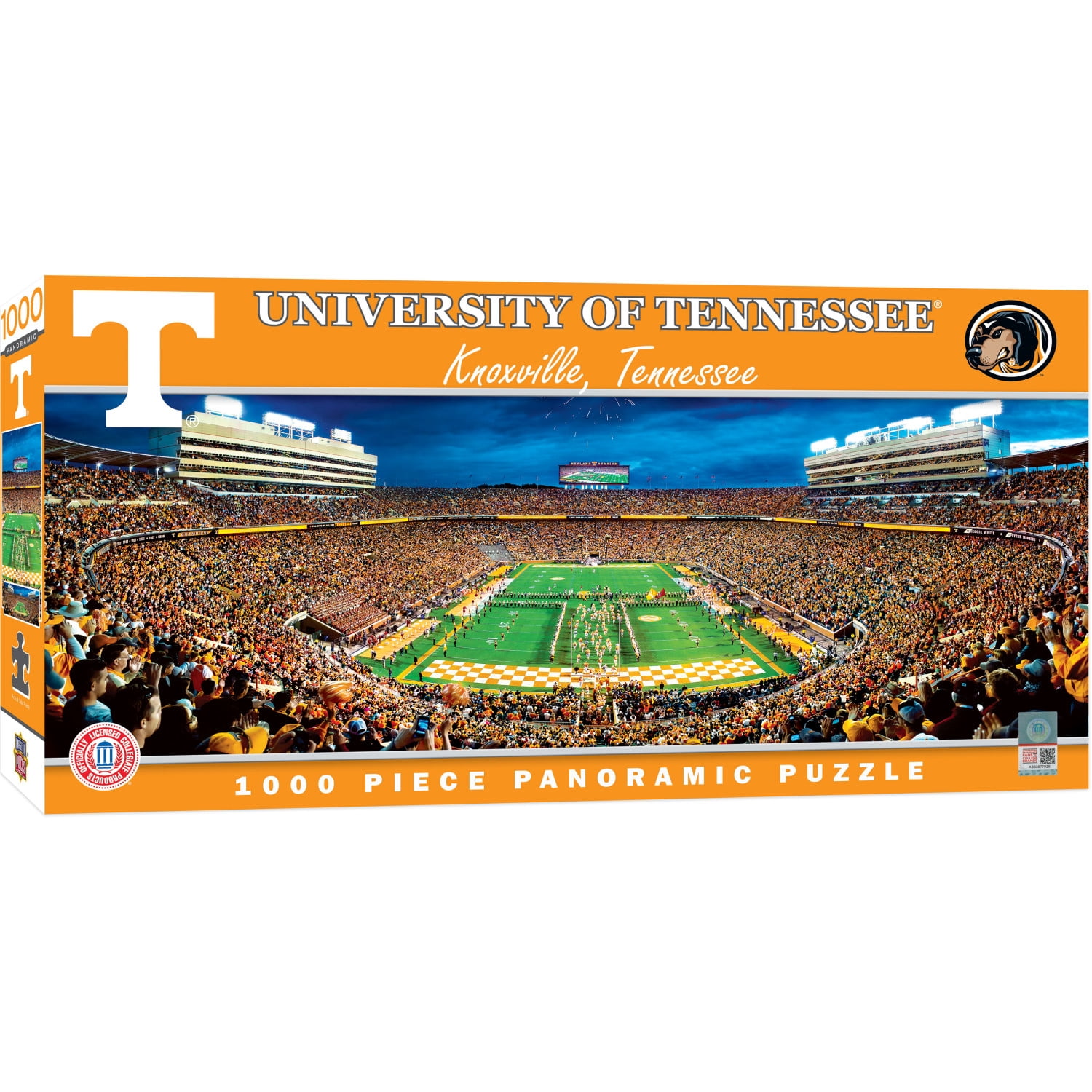 MasterPieces NCAA Ohio State Buckeyes 1000-Piece Panoramic Jigsaw Puzzle – Horseshoe Stadium, 13x39 Inches