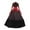 #10, variant on Women's Court Style Gothic Pleated Bow Lace Evening DressBall Jumpsuit Long Dress XL
